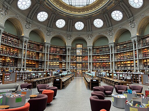 Salle Ovale BnF Richelieu